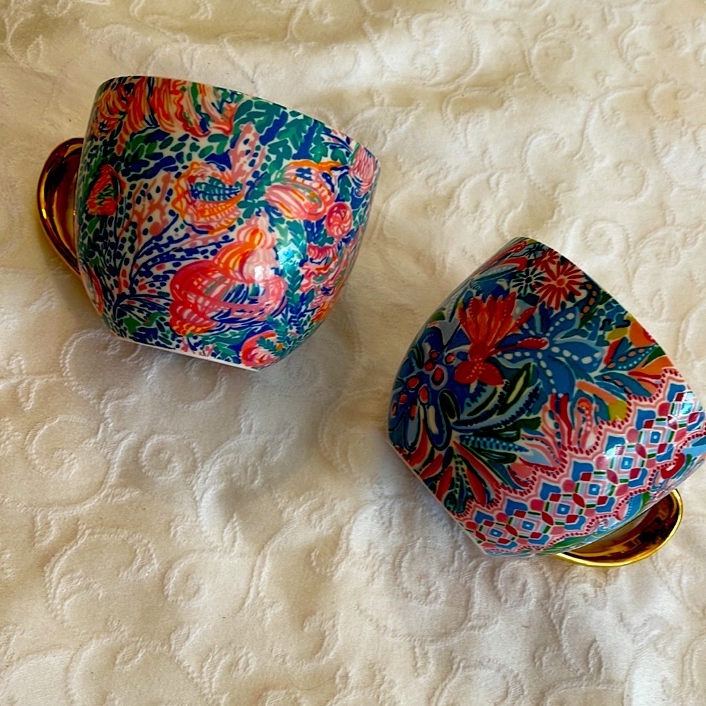 Two Lilly Pulitzer Mugs